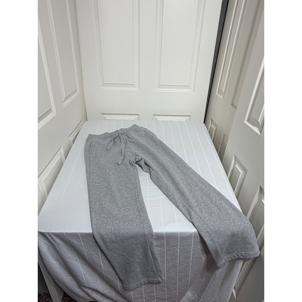 UGG For Men Gray Sweatpants Drawstring Lounge Pants Straight Leg Size M